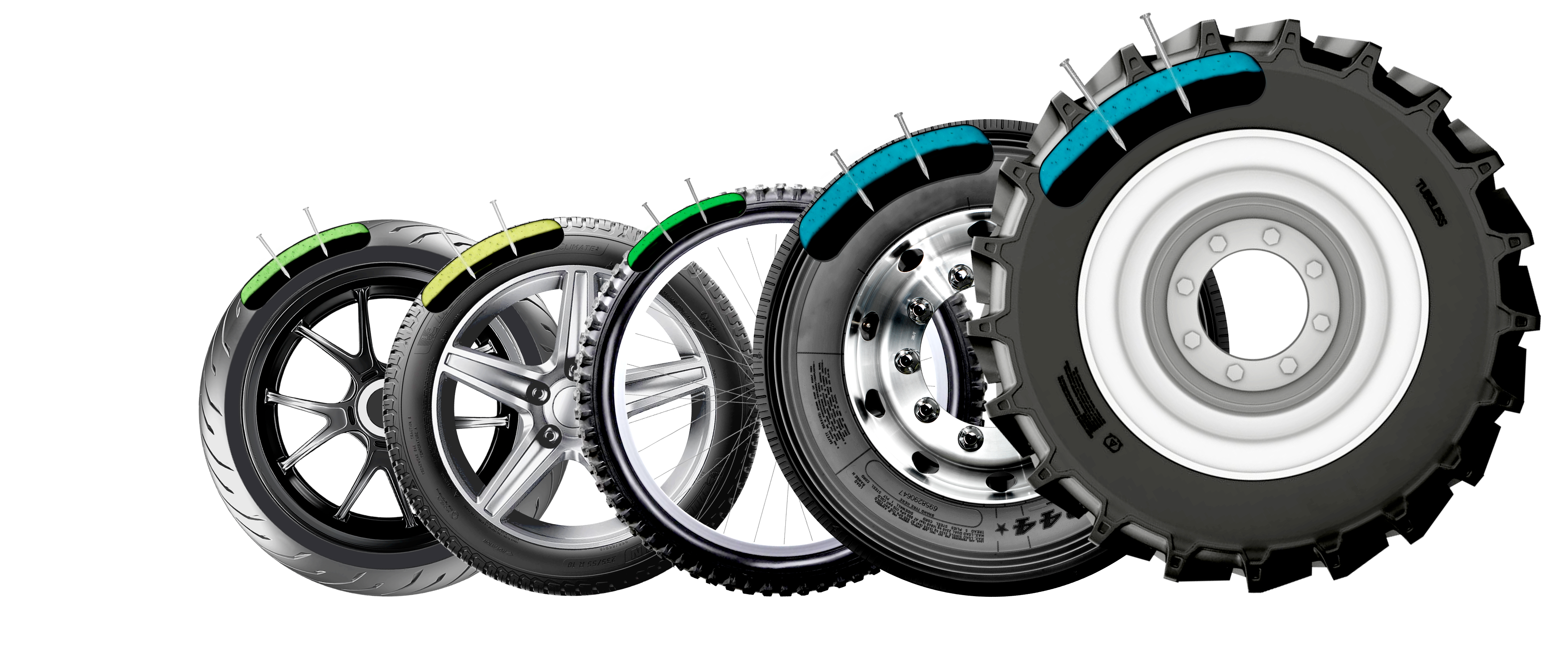 Pneu com prego — use Xtire